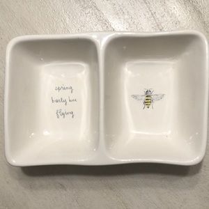 Rae Dunn divided dish.